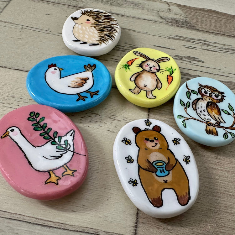 Clay Magnets